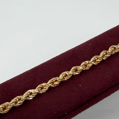BRACCIALE ORO 18KT GIALLO Corda 4.23 gr