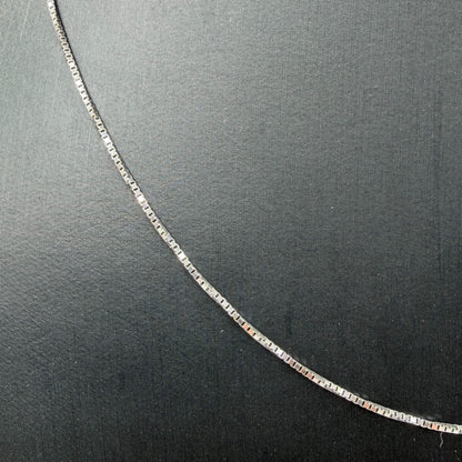 COLLANA ORO 18KT BIANCO Veneziana 2.44 gr