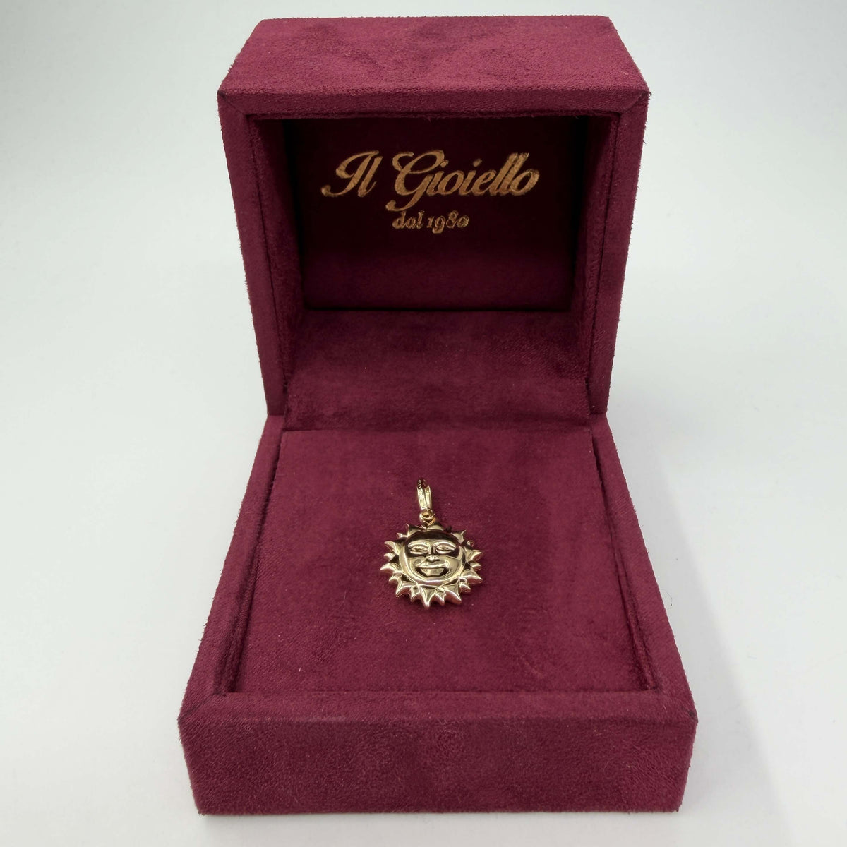 CIONDOLO ORO 18KT GIALLO Sole 1.75 gr