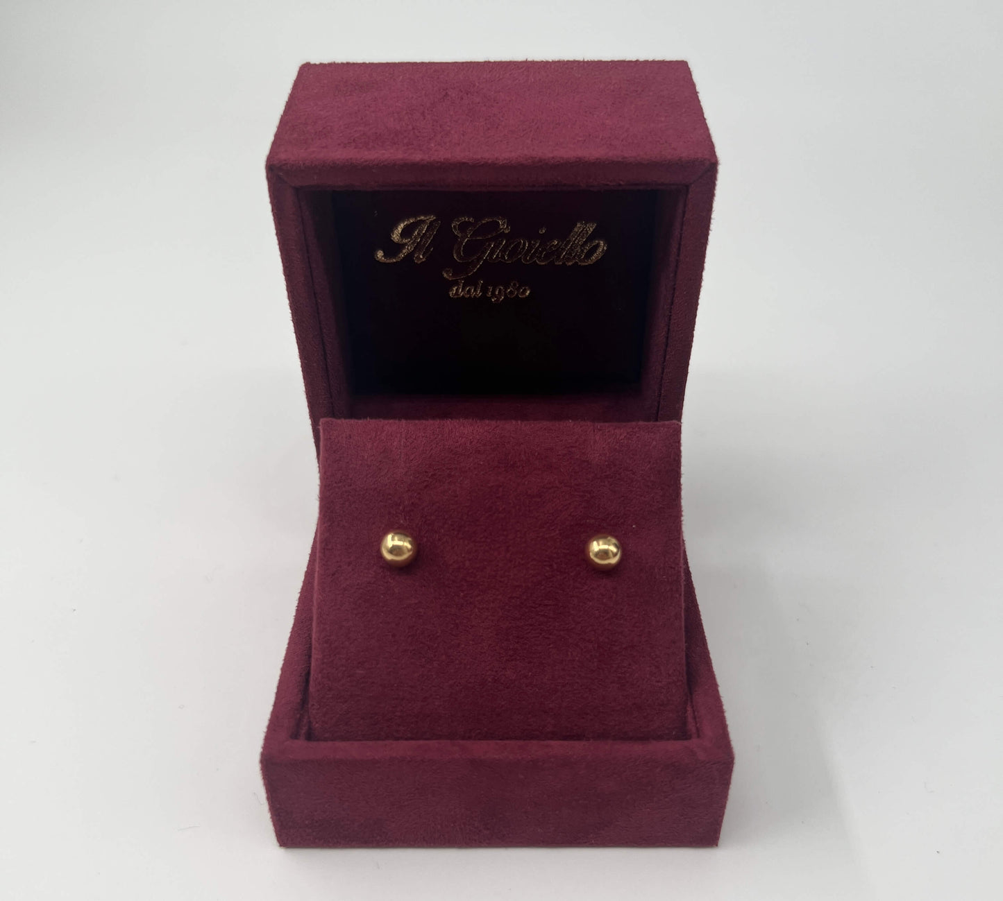 COPPIA DI ORECCHINI ORO 18KT GIALLO