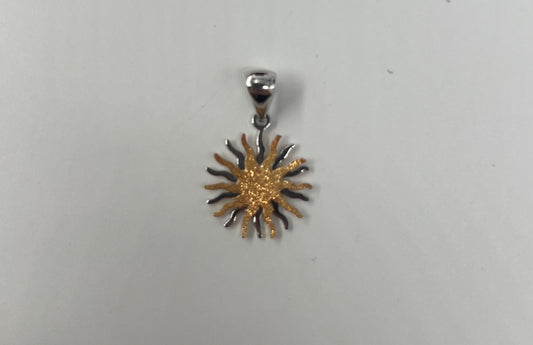 CIONDOLO ORO 18KT BICOLOR