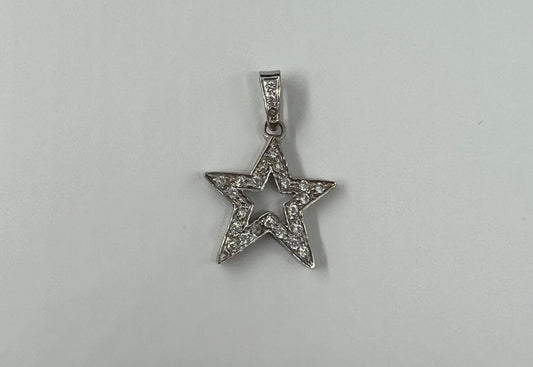 CIONDOLO ORO 18KT BIANCO