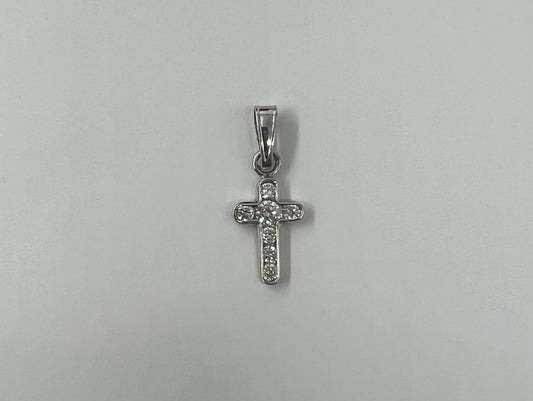 CIONDOLO ORO 18KT BIANCO