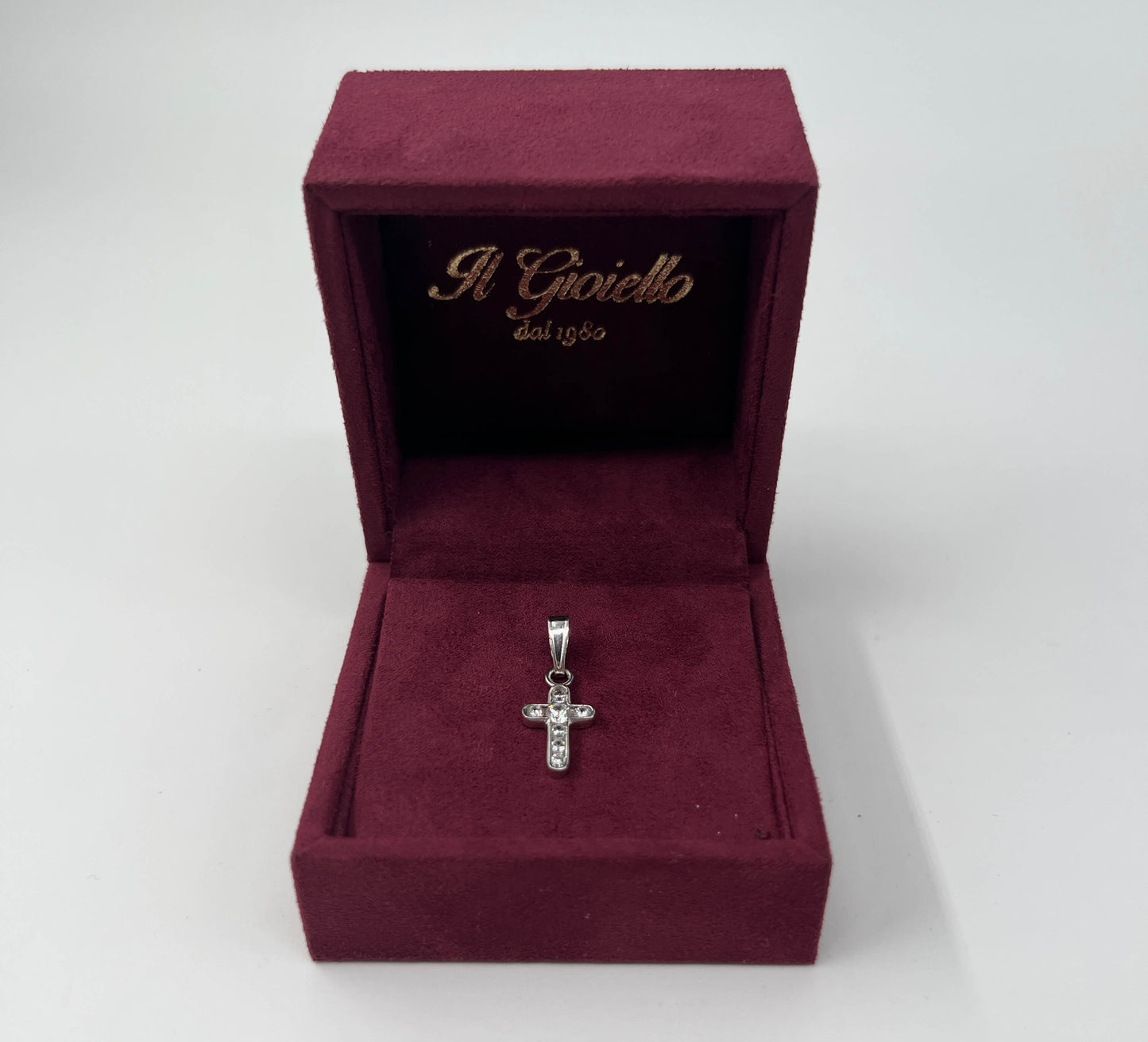 CIONDOLO ORO 18KT BIANCO