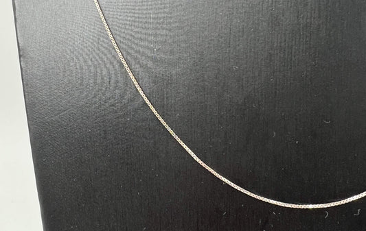 COLLANA ORO 18KT BIANCA