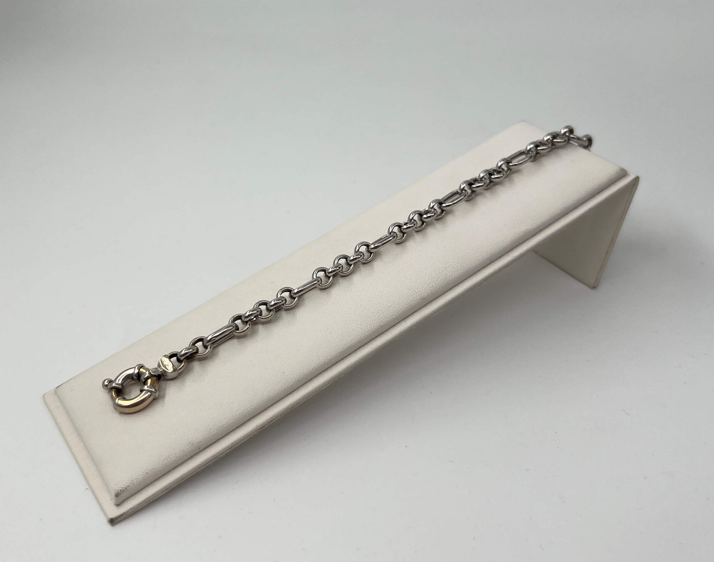 BRACCIALE 18 KT BIANCO