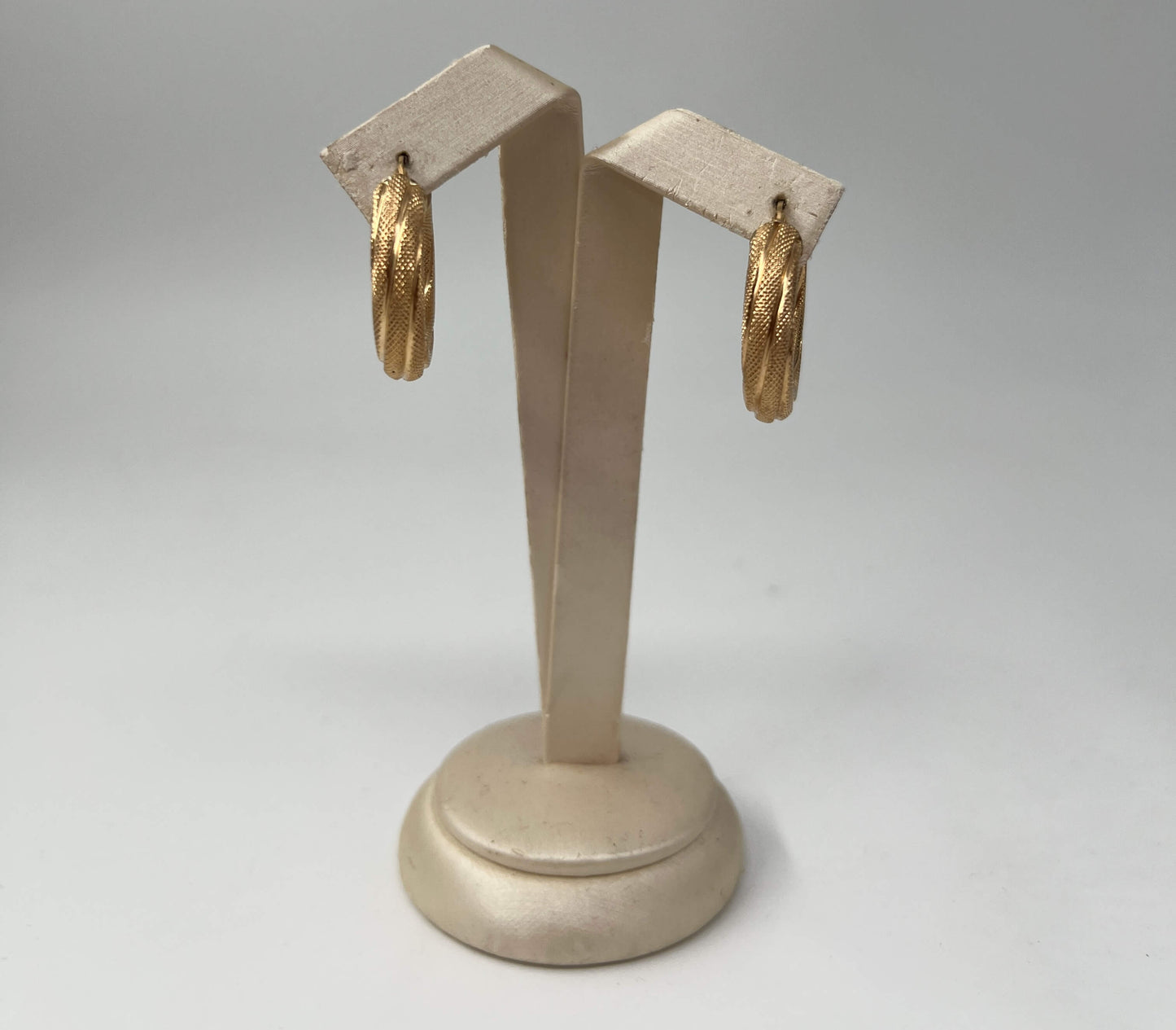COPPIA DI ORECCHINI ORO 18KT GIALLO