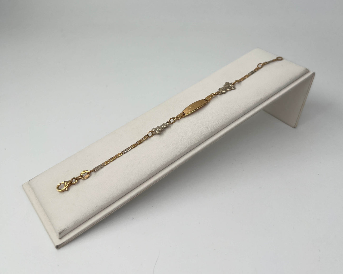 BRACCIALE 18 KT BICOLOR