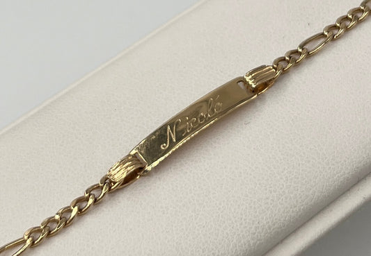 BRACCIALE 18 KT GIALLO
