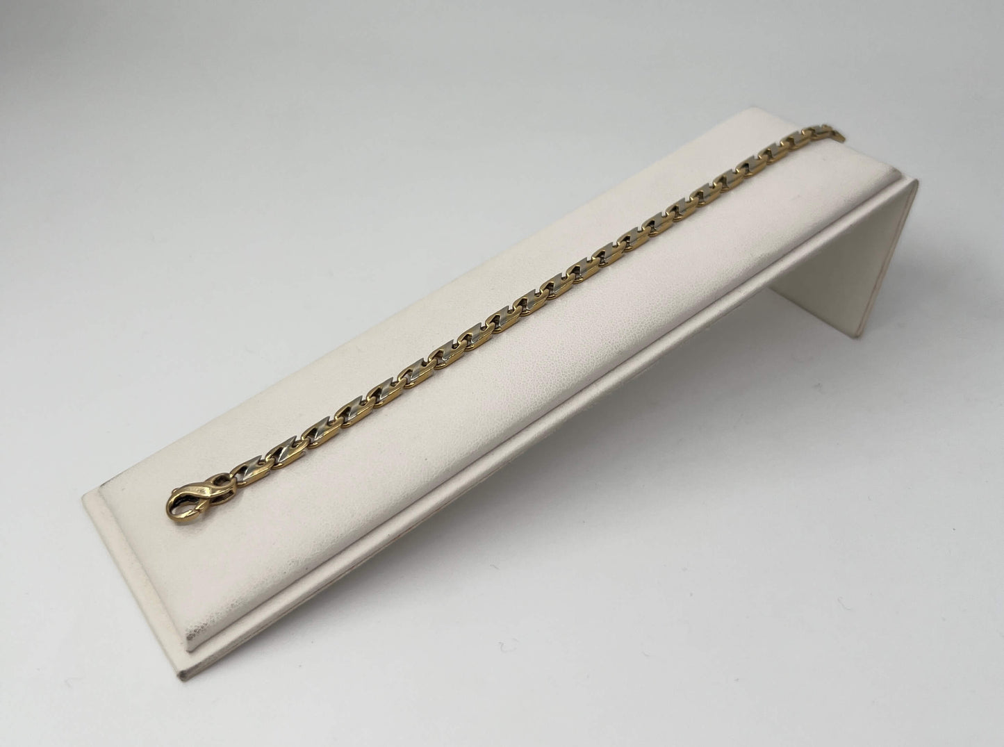 BRACCIALE 18 KT BICOLOR