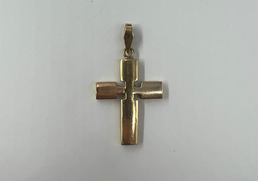 CIONDOLO ORO 18KT TRICOLOR