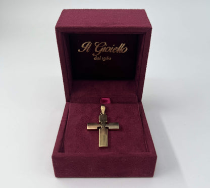 CIONDOLO ORO 18KT TRICOLOR