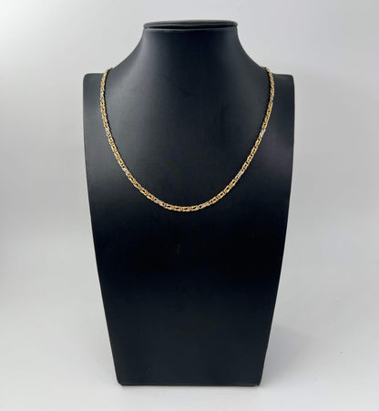 COLLANA ORO 18KT BICOLOR
